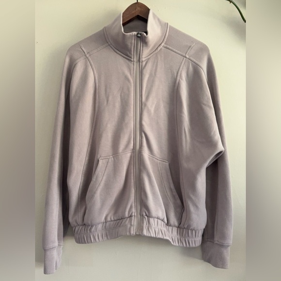 Danskin Jackets & Blazers - Danskin Light Taupe‎ Zip-Up  Jacket size medium